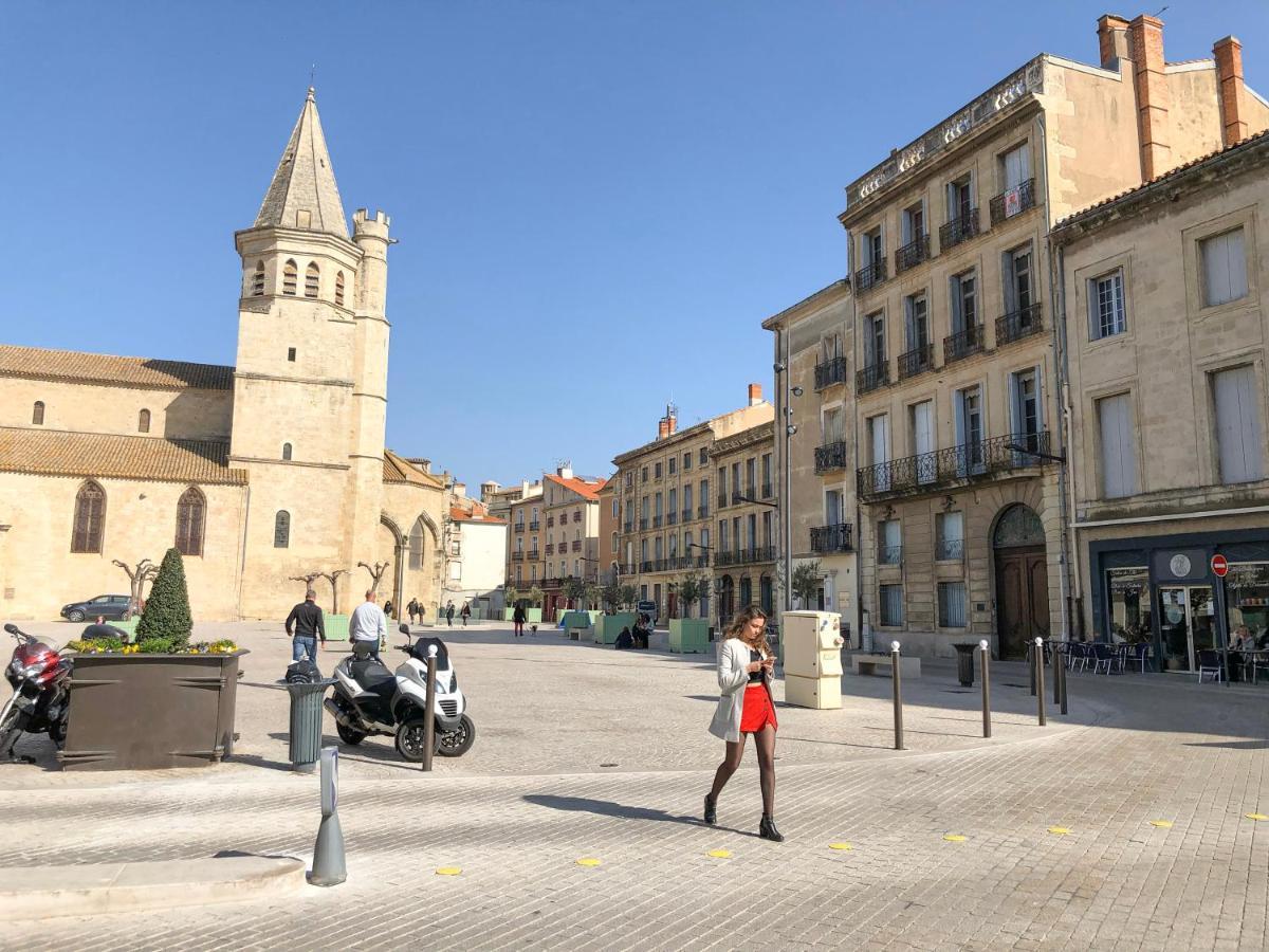 Place De La Mairie, Art Apparts Béziers Exteriér fotografie
